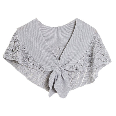 Women's Thin Fashion Wool Knitted Hollow Shawl