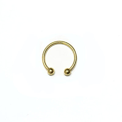 Stainless Steel Nose Ring Electroplated Nose Nail Set