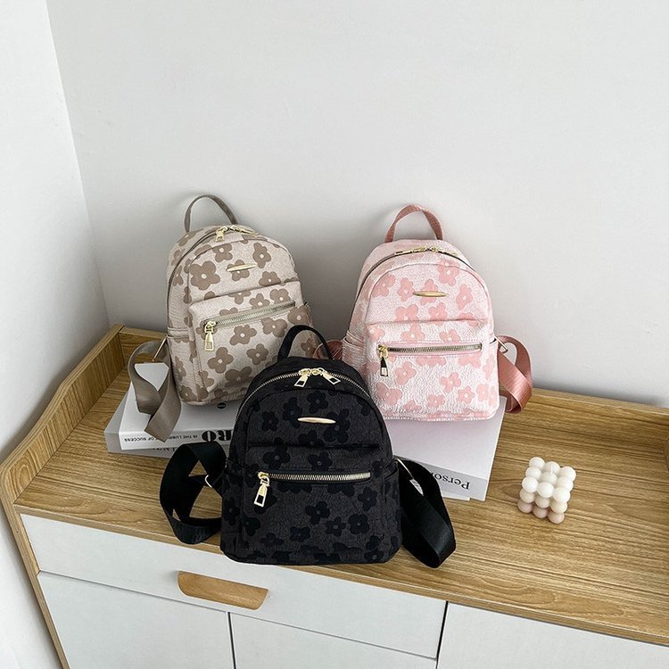 Women's Summer Flowers Backpack Bags