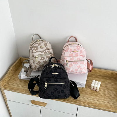 Women's Summer Flowers Backpack Bags