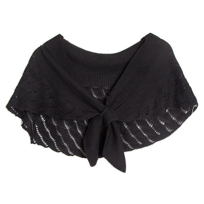Women's Thin Fashion Wool Knitted Hollow Shawl