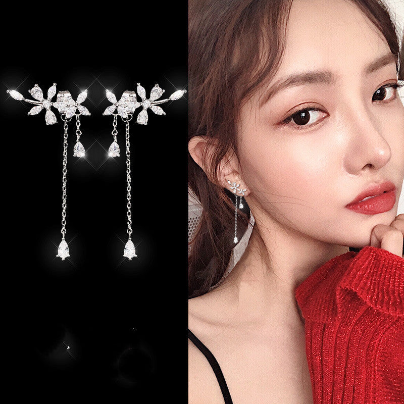 Simple Tassel Earrings Cold Wind Earrings