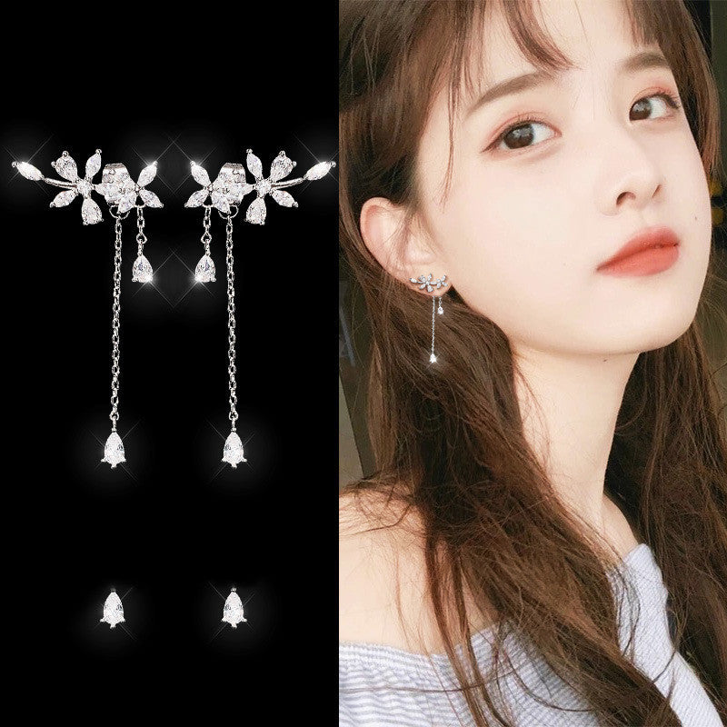 Simple Tassel Earrings Cold Wind Earrings