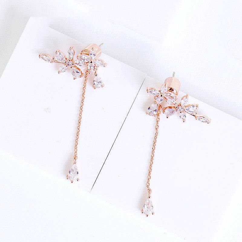 Simple Tassel Earrings Cold Wind Earrings