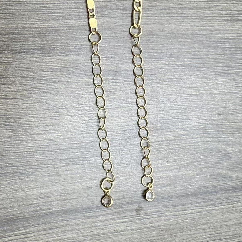 26 Initial Letter Anklets Gold Double Layer Chain Anklet Twin