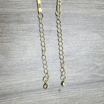 26 Initial Letter Anklets Gold Double Layer Chain Anklet Twin