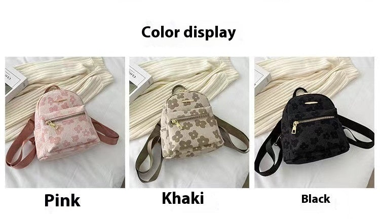 Women's Summer Flowers Backpack Bags