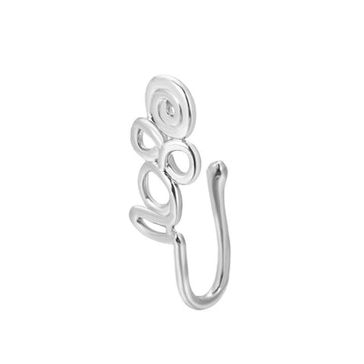 Creative Star Heart Crown Nose Ring Piercing Ornament