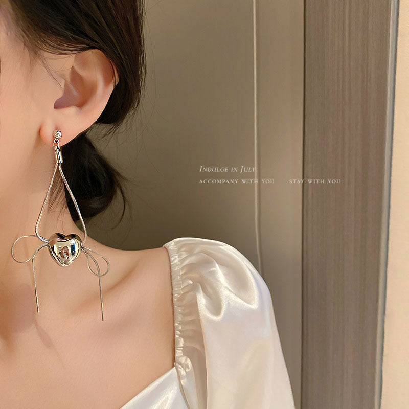 Chain Tassel Earrings Simple Personality Earrings