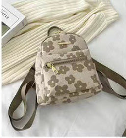 Women's Summer Flowers Backpack Bags