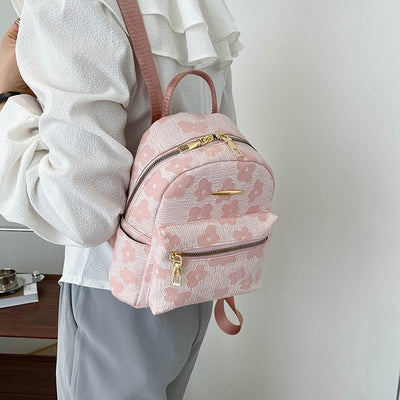 Women's Summer Flowers Backpack Bags