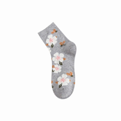 Breathable Sweet Women's Mid-calf Socks Casual Socks