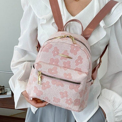 Women's Summer Flowers Backpack Bags