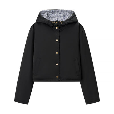 Double-sided Hooded Coat For Women