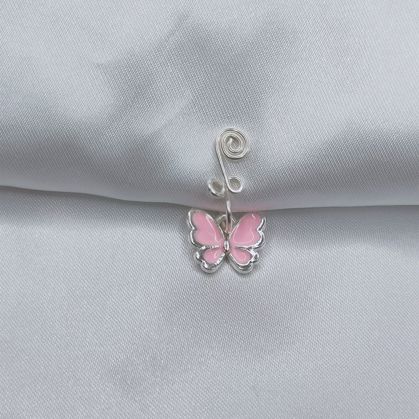 Handmade Gold-plated Copper Butterfly Nose Ring Nail Jewelry