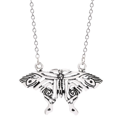 Butterfly necklace, alloy plating insect pendant necklace