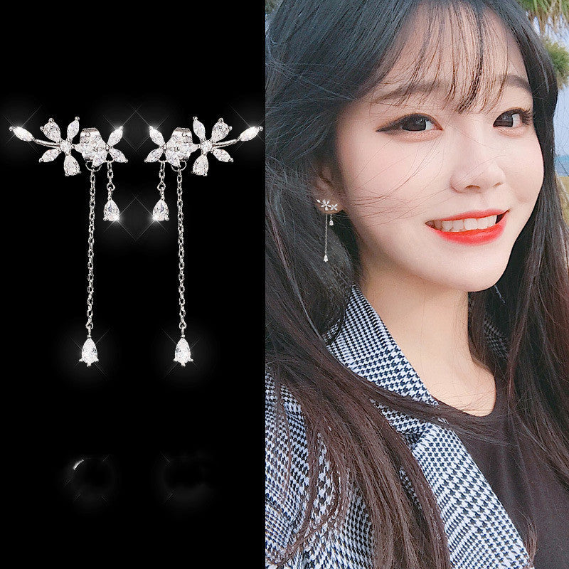 Simple Tassel Earrings Cold Wind Earrings