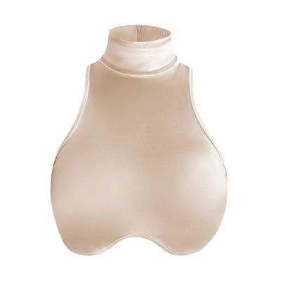 Pullover Round Neck Sleeveless Outer Wear Inner Wear Design Top