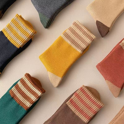 Women's Fleece-lined Terry Socks Mid-calf