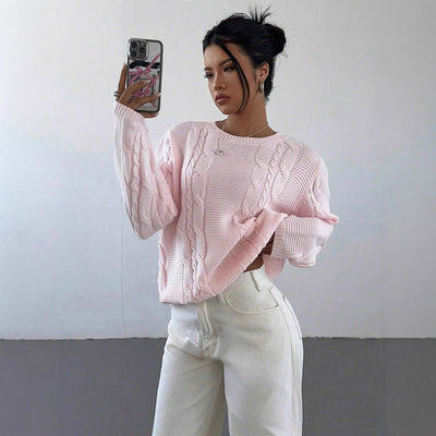 Casual Loose Sweaters Top For Women