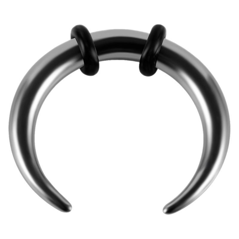 Nose Ring 316 Stainless Steel Nose Ring Nose Ring C- Shaped Buffalo Horn Nose Ring