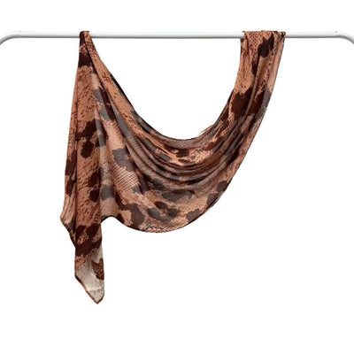 Modal Cotton Headscarf Marble Digital Printing