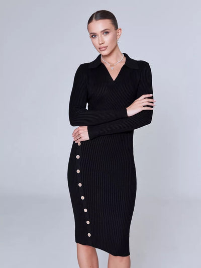 Inner Wear Sweater Knitted Dress For Women