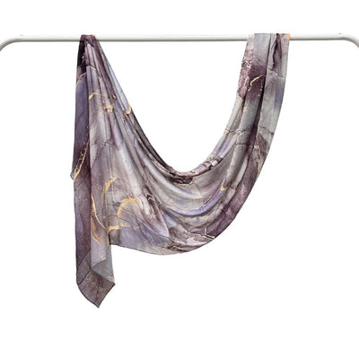 Modal Cotton Headscarf Marble Digital Printing